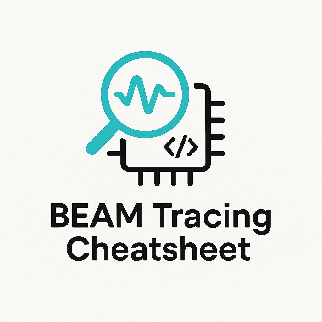 BEAM Tracing Cheatsheet
